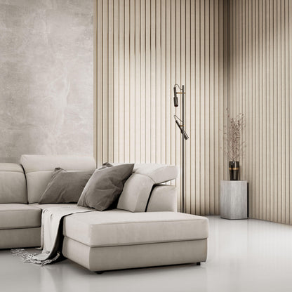 3D wandpaneel - Amber Beige 270 cm - Wandpaneel winkel - www.wandpaneelwinkel.nl - Lamelio