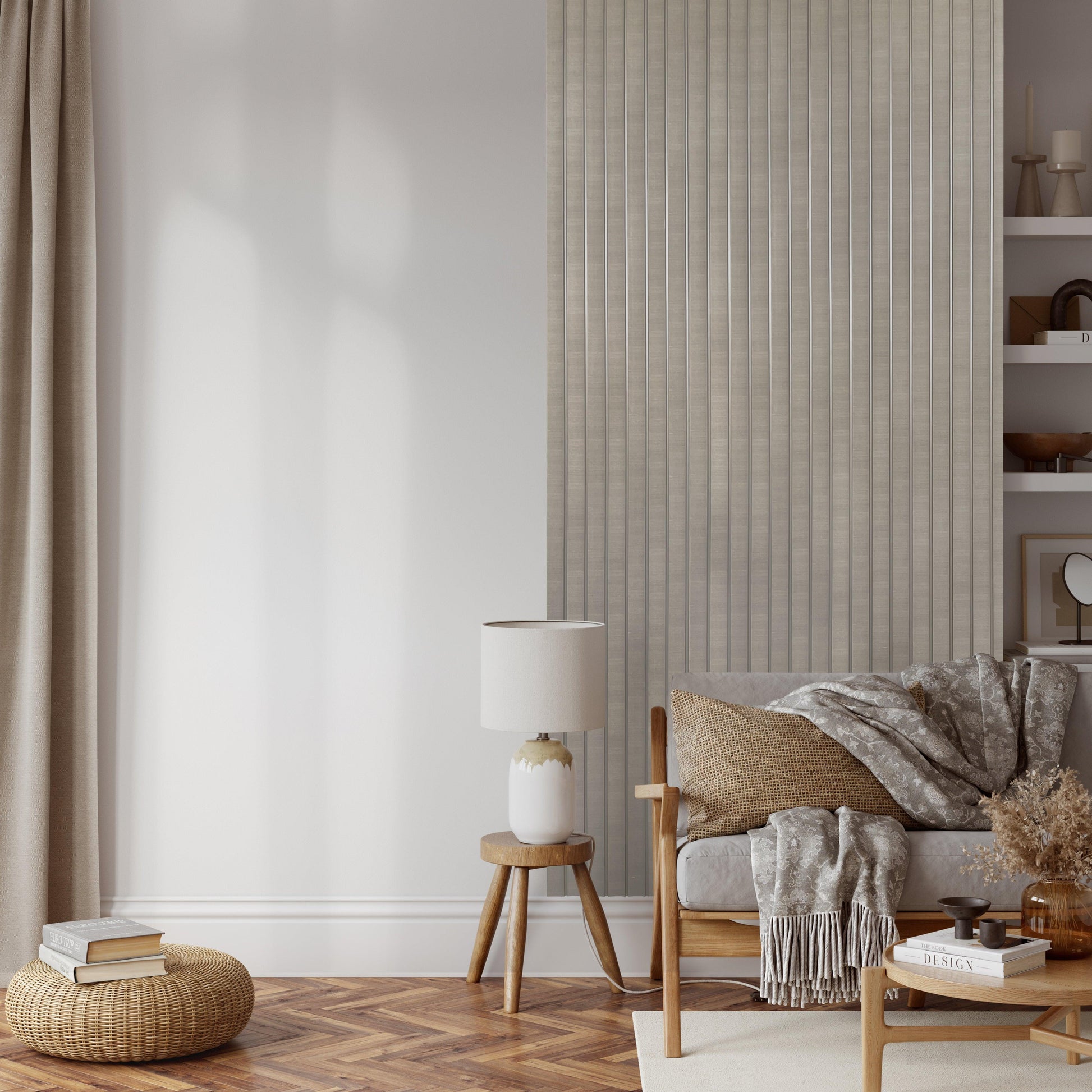 3D wandpaneel - Amber Beige 270 cm - Wandpaneel winkel - www.wandpaneelwinkel.nl - Lamelio