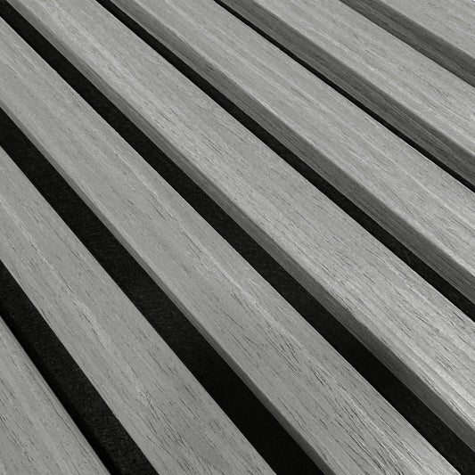 Akoestisch Paneel Grijs 270x57 cm - Wandpaneel winkel - www.wandpaneelwinkel.nl - Wandpaneel winkel
