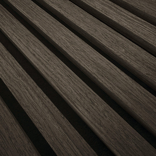 Akoestisch Paneel Walnoot 270x57 cm - Wandpaneel winkel - www.wandpaneelwinkel.nl - Wandpaneel winkel