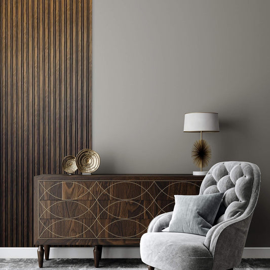 Houten Wandpanelen van Kunststof - Milo Walnoot - 12,2 x 270 cm - Wandpaneel winkel - www.wandpaneelwinkel.nl - Wandpaneel winkel