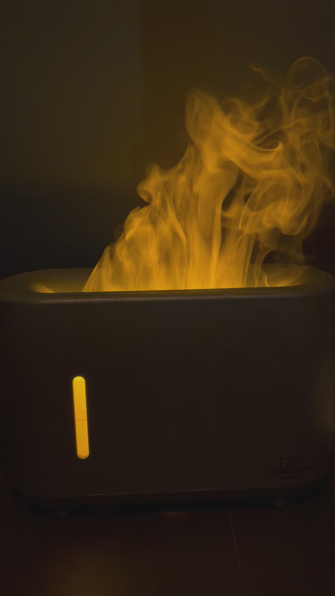 Wandpaneel Winkel Flame Diffuser